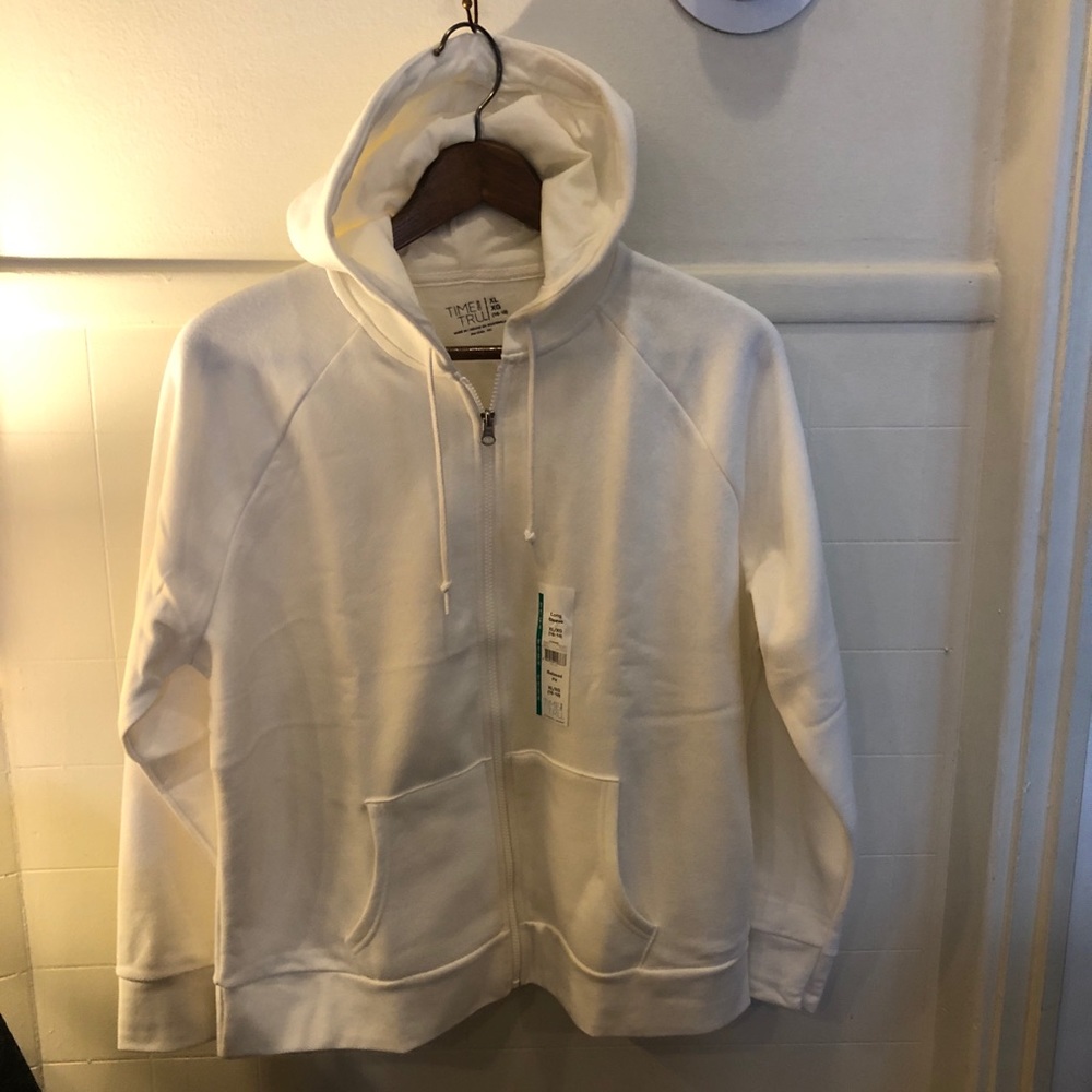 Time and Tru NEW Hooded Zip Sweatshirt Size: XL